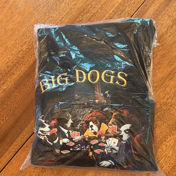 NWT Big Dog Play to win black hoodie, size XL - Picture 10 of 11